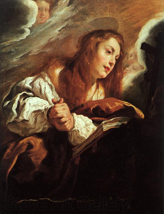  Domenico  Feti Saint Mary Magdalene Penitent Spain oil painting art
